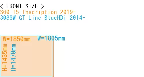 #S60 T5 Inscription 2019- + 308SW GT Line BlueHDi 2014-